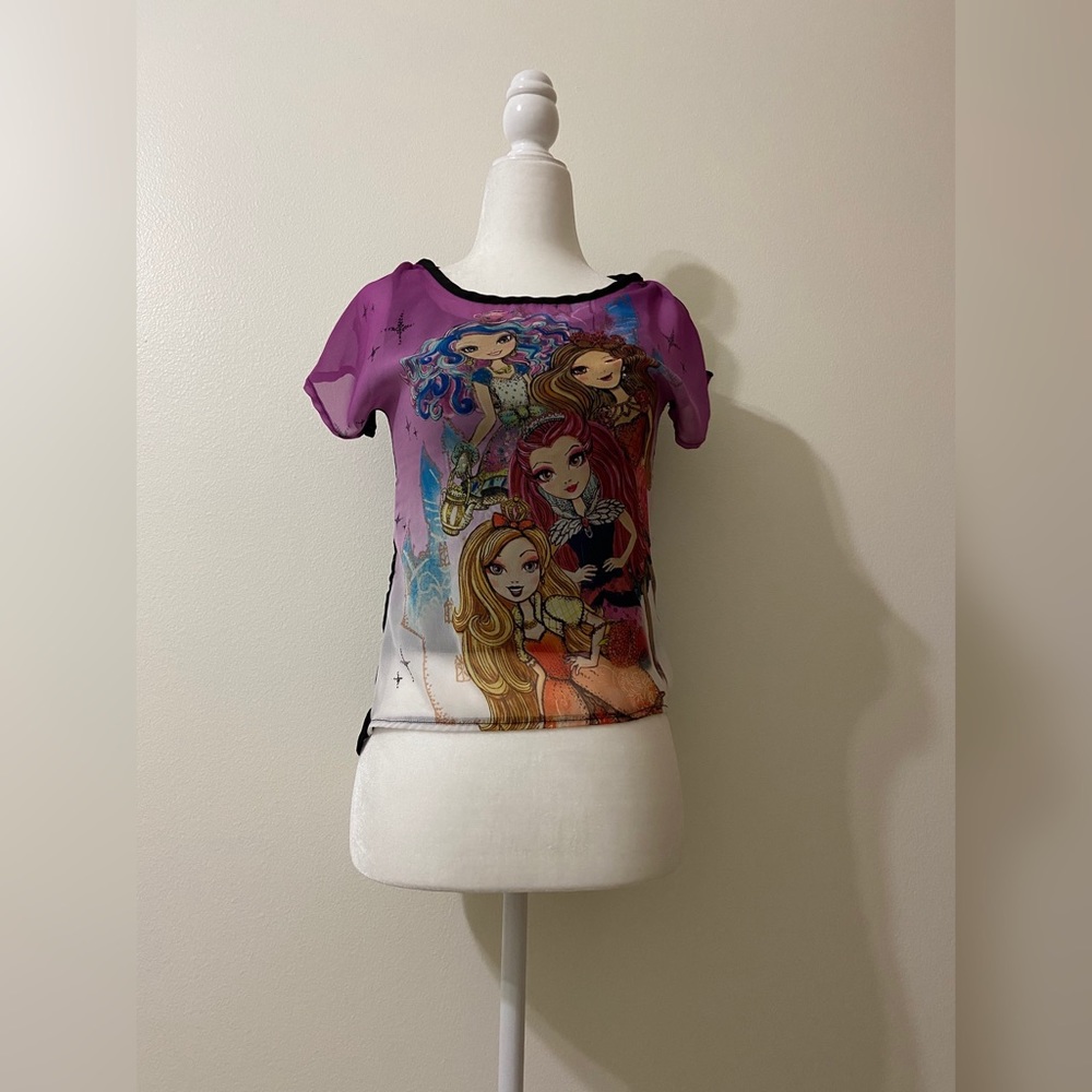 Ever after high kids blouse